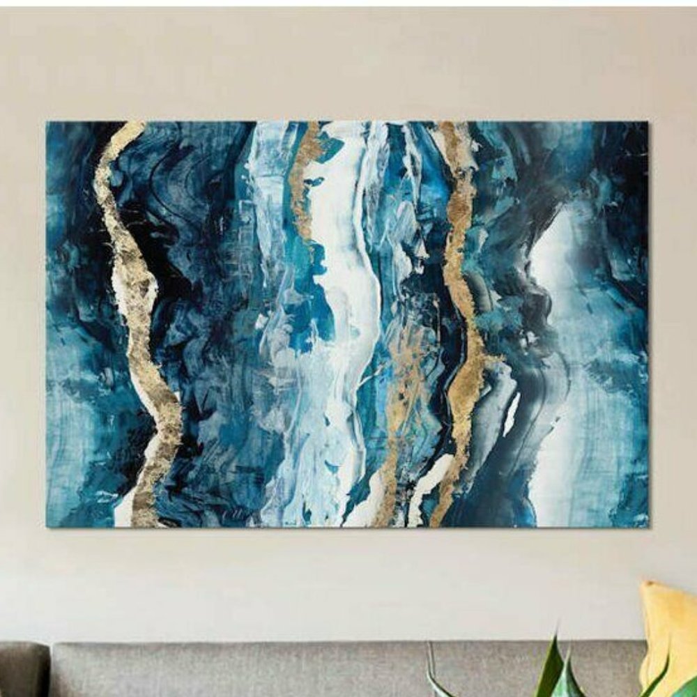 'Effectus I' Graphic Art Print on Canvas 18" x 12"